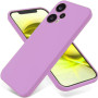 Θήκη Πλάτης Σιλικόνης Soft για Xiaomi Poco F5 / Redmi Note 12 Turbo - Χρώμα: Μωβ
