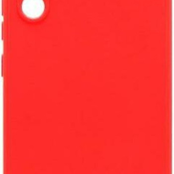 Θήκη Πλάτης Σιλικόνης Soft για Samsung Galaxy A34  - Χρώμα: Κόκκινο