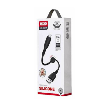 XO XO-NB247 Regular USB 2.0 σε Type-C Καλώδιο 0.25m - Χρώμα: Μαύρο XO XO-NB247 Regular USB 2.0 σε Type-C Καλώδιο 0.25m - Χρώμα: Μαύρο