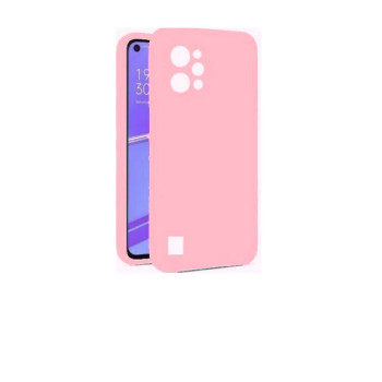 Θήκη Πλάτης Σιλικόνης Απλή για Realme C31 - Χρώμα: Ρόζ