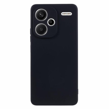 Θήκη Πλάτης Σιλικόνης Soft για Xiaomi Redmi Note 13 Pro Plus - Χρώμα: Μαύρο