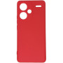 Θήκη Πλάτης Σιλικόνης Soft για Xiaomi Redmi Note 13 Pro Plus - Χρώμα: Κόκκινο