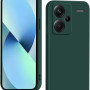 Θήκη Πλάτης Σιλικόνης Soft για Xiaomi Redmi Note 13 Pro Plus - Χρώμα: Σκούρο Πράσινο
