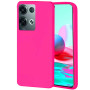 Θήκη Πλάτης Σιλικόνης Soft για Oppo Reno8 Pro 5G - Χρώμα: Φούξια