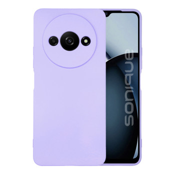 Θήκη Πλάτης Σιλικόνης Soft για Xiaomi Redmi A3 - Χρώμα: Λιλά