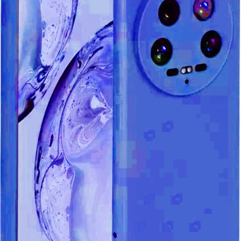 Θήκη Πλάτης Σιλικόνης Απλή για Xiaomi 14 Ultra - Χρώμα: Μπλε