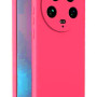Θήκη Πλάτης Σιλικόνης Απλή για Xiaomi 14 Ultra - Χρώμα: Φούξια