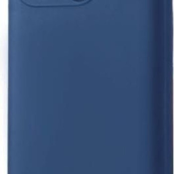 Θήκη Πλάτης Σιλικόνης Soft για Xiaomi Redmi 12C - Χρώμα: Σκούρο Μπλέ