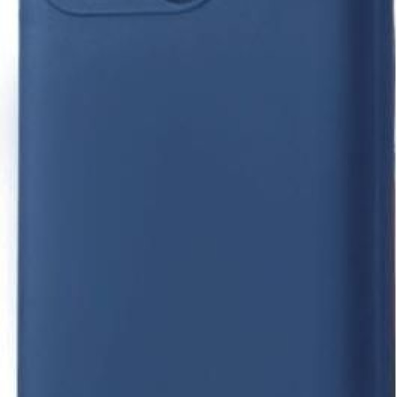 Θήκη Πλάτης Σιλικόνης Soft για Xiaomi Redmi 12C - Χρώμα: Σκούρο Μπλέ