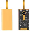 YESPLUS YS-919 PowerBank LED Lightning PD 22.5W Γρήγορης Φόρτισης 10000mAh - Χρώμα: Κίτρινο