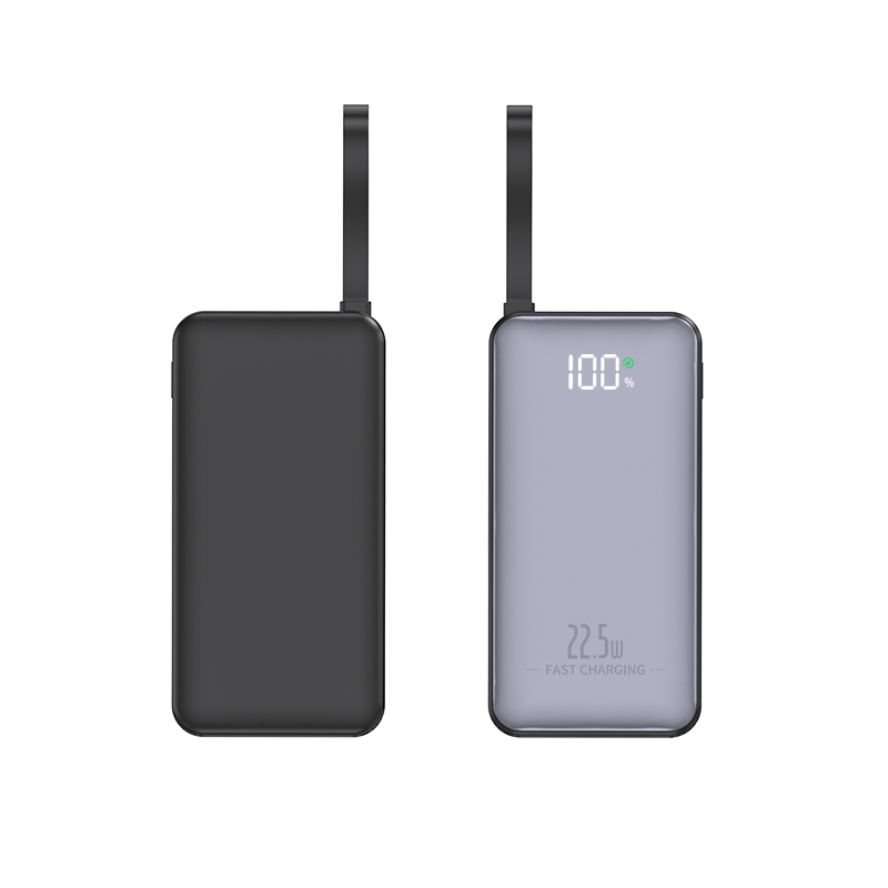 NINE Y369 22.5W Mini Power Bank Γρήγορης Φόρτισης 10000mAh - Χρώμα: Μαύρο