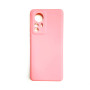 Θήκη Πλάτης Σιλικόνης Απλή για Xiaomi Mi 12 - Χρώμα: Ρόζ