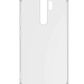 Θήκη Πλάτης Σιλικόνης Anti Shock για Xiaomi Redmi Note 8 Pro - Χρώμα: Διάφανο