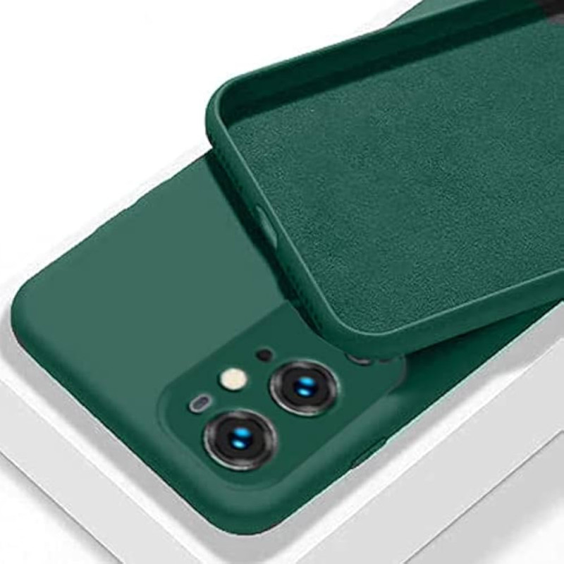 Θήκη Πλάτης Σιλικόνης Soft για Oneplus 9 Pro - Χρώμα: Σκούρο Πράσινο Θήκη Πλάτης Σιλικόνης Soft για Oneplus 9 Pro - Χρώμα: Σκούρο Πράσινο