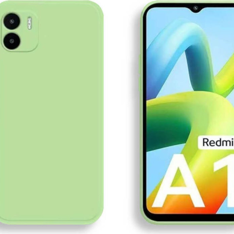 Θήκη Πλάτης Σιλικόνης Soft για Xiaomi Redmi A1 - Χρώμα: Απαλό Πράσινο