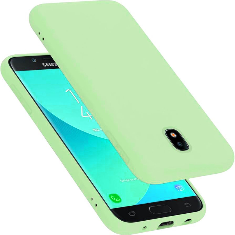 Θήκη Πλάτης Σιλικόνης Απλή για Samsung Galaxy J5 2017 - Χρώμα: Λαχανί