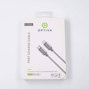 OPTIVA OPC24i Καλώδιο Type-C σε Lightning 2m - Χρώμα: Μαύρο OPTIVA OPC24i Καλώδιο Type-C σε Lightning 2m - Χρώμα: Μαύρο