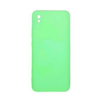 Θήκη Πλάτης Σιλικόνης Soft με Προστασία Κάμερας για Xiaomi Redmi 9AT - Χρώμα: Λαχανί