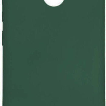 Θήκη Πλάτης Σιλικόνης Απλή για Realme C21Y/C25Y - Χρώμα: Σκούρο Πράσινο