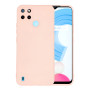 Θήκη Πλάτης Σιλικόνης Απλή για Realme C21Y/C25Y - Χρώμα: Απαλό Ρόζ