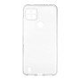 Θήκη Πλάτης Σιλικόνης Απλή για Realme C21Y/C25Y - Χρώμα: Διάφανο