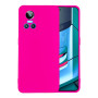 Θήκη Πλάτης Σιλικόνης Απλή για Realme GT Neo 3 - Χρώμα: Φούξια