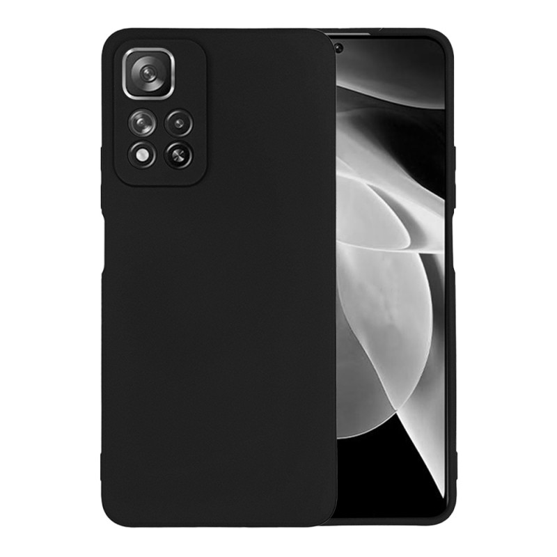 Θήκη Πλάτης Σιλικόνης Soft για Xiaomi Redmi Note 11 5G - Χρώμα: Μαύρο
