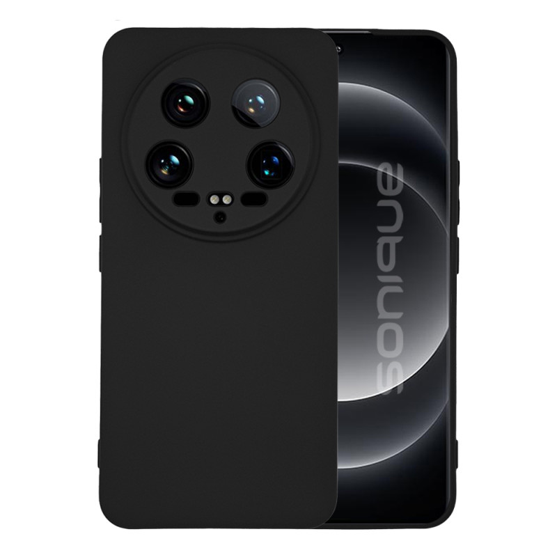 Θήκη Πλάτης Σιλικόνης Απλή για Xiaomi 14 Ultra - Χρώμα: Μαύρο