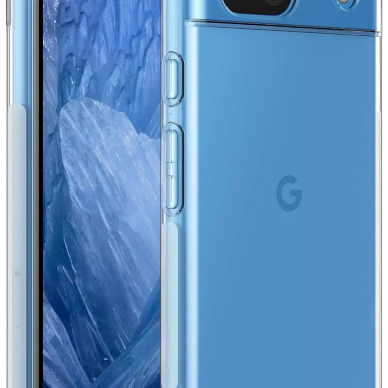 Θήκη Πλάτης Σιλικόνης AntiShock για Google Pixel 7A -  Χρώμα: Διάφανο