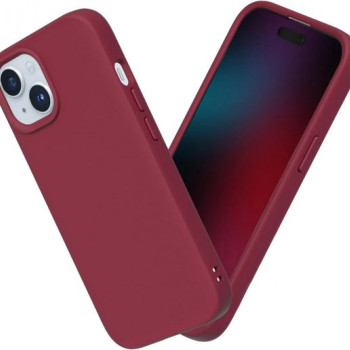 Θήκη Πλάτης Σιλικόνης Soft για Apple iPhone 14 Pro Max - Χρώμα: Μπορντό