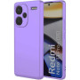 Θήκη Πλάτης Σιλικόνης Soft για Xiaomi Redmi Note 13 Pro Plus - Χρώμα: Μωβ