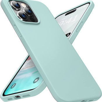 Θήκη Πλάτης Σιλικόνης Soft για Apple iPhone 15 Pro Max - Χρώμα: Τιρκουάζ