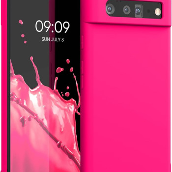 Θήκη Πλάτης Σιλικόνης Soft για Google Pixel 6 Pro - Χρώμα: Φούξια