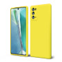 Θήκη Πλάτης Σιλικόνης Soft για Samsung Galaxy Note 20 - Χρώμα: Κίτρινο