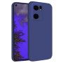 Θήκη Πλάτης Σιλικόνης Soft για Oppo Reno7 5G - Χρώμα: Σκούρο Μπλε