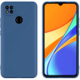 Θήκη Πλάτης Σιλικόνης Soft με Προστασία Κάμερας για Xiaomi Redmi 9C / 10A - Χρώμα: Μπλε