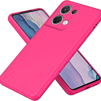 Θήκη Πλάτης Σιλικόνης Soft για Oppo Reno8 5G - Χρώμα: Φούξια