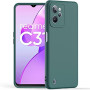 Θήκη Πλάτης Σιλικόνης Soft για Realme C31 - Χρώμα: Σκούρο Πράσινο