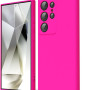 Θήκη Πλάτης Σιλικόνης Soft για Samsung Galaxy S24 Ultra - Χρώμα: Φούξια