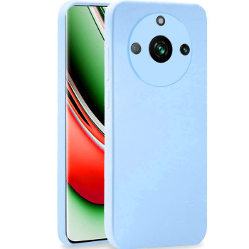 Θήκη Πλάτης Σιλικόνης Soft για Realme 11 Pro / 11 Pro + - Χρώμα: Γαλάζιο