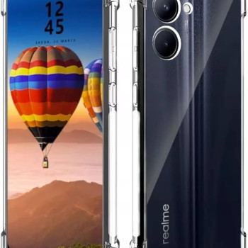 Θήκη Πλάτης Σιλικόνης Anti Shock για Realme C33 - Χρώμα: Διάφανο Θήκη Πλάτης Σιλικόνης Anti Shock για Realme C33 - Χρώμα: Διάφανο
