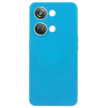 Θήκη Πλάτης Σιλικόνης Soft για Oneplus Nord 2T - Χρώμα: Γαλάζιο