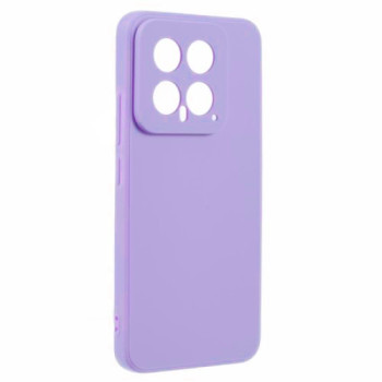 Θήκη Πλάτης Σιλικόνης Soft για Xiaomi Mi 14 Pro - Χρώμα: Λιλά
