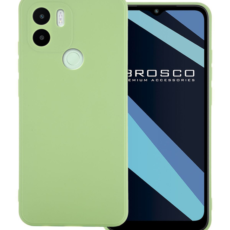 Θήκη Πλάτης Σιλικόνης Απλή για Xiaomi Redmi A1 Plus - Χρώμα: Απαλό Πράσινο