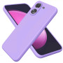 Θήκη Πλάτης Σιλικόνης Soft για Xiaomi Redmi 13C - Χρώμα: Λιλά