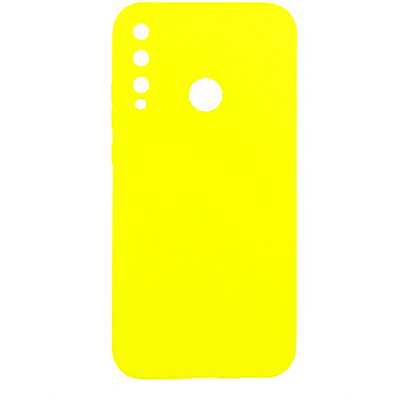 Θήκη Πλάτης Σιλικόνης Απλή με Προστασία Κάμερας για Huawei P40 Lite E - Χρώμα: Κίτρινο Θήκη Πλάτης Σιλικόνης Απλή με Προστασία Κάμερας για Huawei P40 Lite E - Χρώμα: Κίτρινο