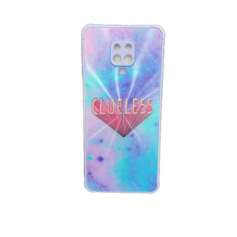 Θήκη Πλάτης Πλαστική με Σχέδιο για Xiaomi Redmi Note 9S / 9 Pro - Χρώμα: Μπλε Θήκη Πλάτης Πλαστική με Σχέδιο για Xiaomi Redmi Note 9S / 9 Pro - Χρώμα: Μπλε