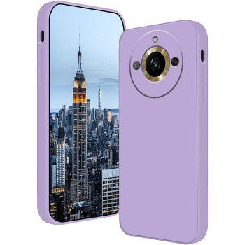 Θήκη Πλάτης Σιλικόνης Soft για Realme 11 Pro Plus - Χρώμα: Λιλά