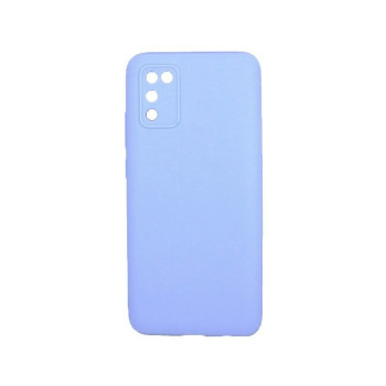 Θήκη Πλάτης Σιλικόνης Soft για Samsung Galaxy A02S - Χρώμα: Απαλό Μπλε