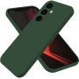 Θήκη Πλάτης Σιλικόνης Soft για Samsung Galaxy S23 FE - Χρώμα: Σκούρο Πράσινο